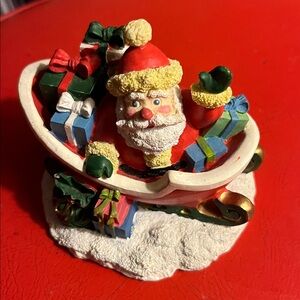 Vintage Wang Christmas figurine.